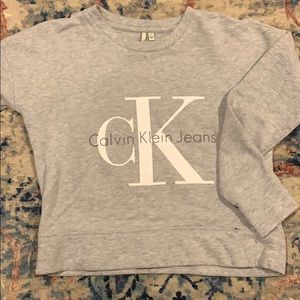 Light grey Calvin Klein crewneck